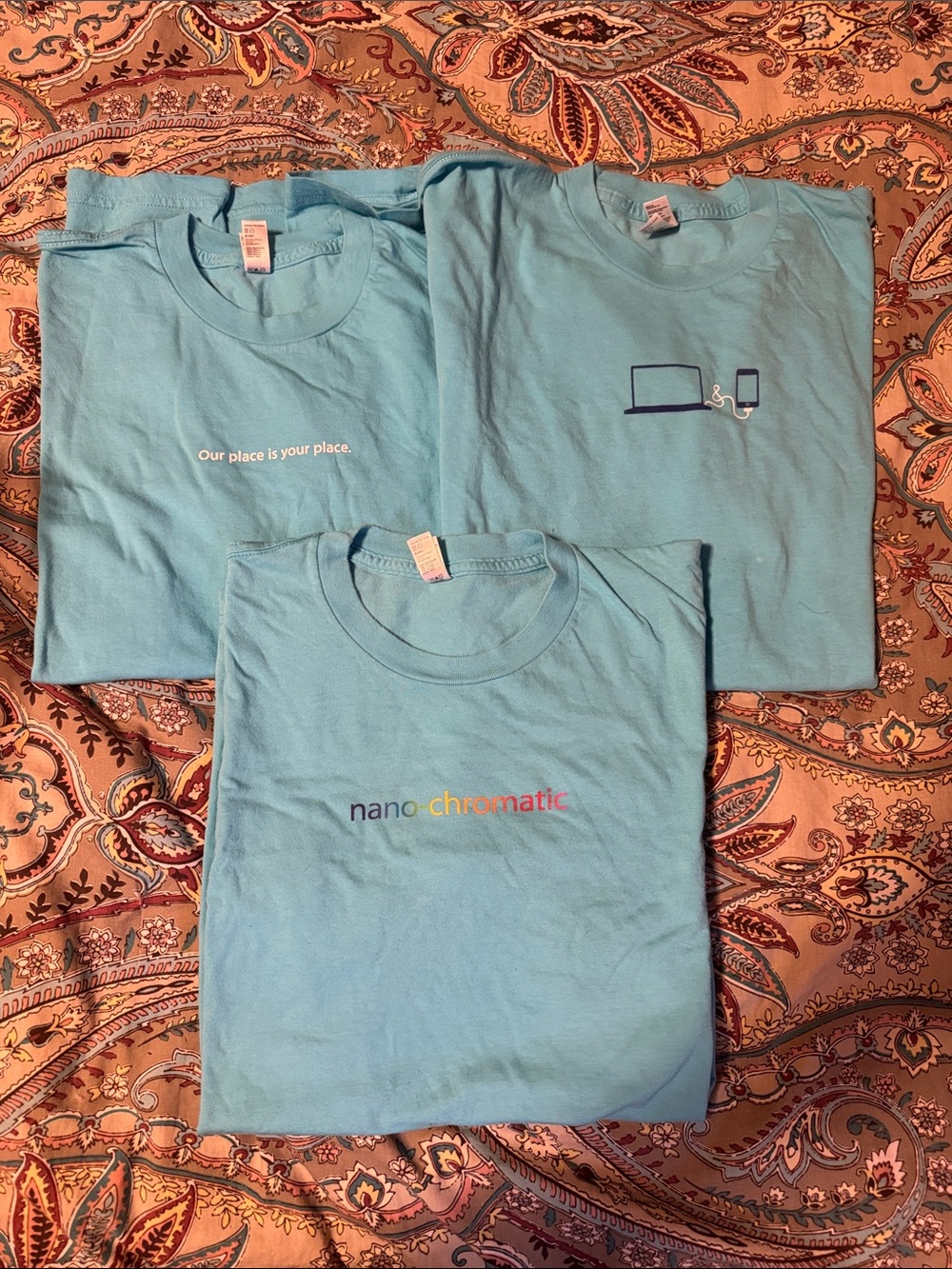 Apple Store specialist and manager t shirts